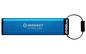 Kingston Kingston Technology IronKey Keypad 200 USB flash drive 256 GB USB Type-C 3.2 Gen 1 (3.1 Gen 1) Blue