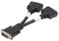 Lindy "DMS 59 Male to 2 x DVI-I Female Splitter Cable"