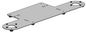 Ergonomic Solutions Freestanding peripheral plate (for two poles) for Samsung 24” Kiosk -BLACK-