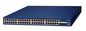 Planet Layer 3 48-Port 10/100/1000T 802.3at PoE + 6-Port 10G SFP+ Managed Ethernet Switch (600W PoE budget, hardware-based Layer 3 RIPv1/v2, OSPFv2 dynamic routing, supports ERPS Ring, PoE PD alive check and schedule management)