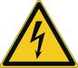 Brady ISO Safety Sign - Warning; Electricity