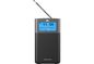 Kenwood Cr-M10Dab-H Radio Portable Analog & Digital Anthracite, Black