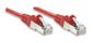 Intellinet Network Cable, Cat6, UTP Red RJ-45 Male / RJ-45 Male, 100 ft. (30.0 m), Red