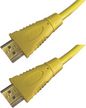 Mcab HDMI HI-SPEED CABLE WITH ETHERNET - YELLOW - 2.0M