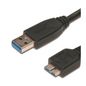 Mcab USB 3.0 CABLE A TO MICRO B MALE - LENGTH 1.0M