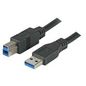 Mcab USB 3.0 HI-SPEED CABLE - 3.00M BLACK