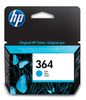 HP Ink Cyan, 8ml No. 364 Standard cap., w/Vivera ink