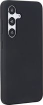 eSTUFF Samsung S24+ INFINITE RIGA Silicone Cover -  Black - 100% recycled Silicone