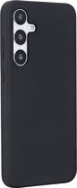 eSTUFF Samsung S24 INFINITE RIGA Silicone Cover -  Black - 100% recycled Silicone