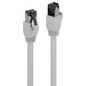 Lindy networking cable Grey 0.3 m Cat8.1 S/FTP (S-STP)