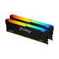Kingston 16GB DDR4-3200MT/S CL16 DIMM (KIT OF 2) FURY BEAST RGB