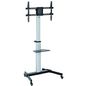 Techly Floor Support with Trolley Shelf LCD/LED TV 37-86"