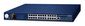 Planet Layer 3 24-Port 10/100/1000T 802.3at PoE + 4-Port 10G SFP+ Managed Ethernet Switch with Smart LCD Screen(370 Watts PoE budget, hardware-based Layer 3 RIPv1/v2, OSPFv2 dynamic routing, supports ERPS Ring, PoE PD alive check and schedule management; supports Standard/VLAN/Extend mode, PoE Budget, bandwidth control setup over LCD)