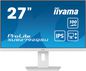 iiyama 27" WHITE ETE IPS, 2560x1440@100Hz,0,4ms,FreeSync,15cm adj. stand, 250cd/m², HDMI, DP, Speakers,USB 4x3.2