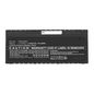 CoreParts Battery for Fujitsu Tablet 37.74Wh 11.1V 3400mAh for Fujitsu Stylistic Q665, Q739, Q738, Q616