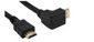 MicroConnect HDMI 1.4 Cable, 90° angled, 10m