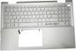 Dell France, Keyboard, French, 102 Keys, Backlit, Silver, With Palmrest