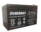 Powerbat PB12-12AH BATERIA POWERBAT 12v 12 AMP
