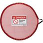 Brady Lock Red Mesh Cover, Conf Space - Large