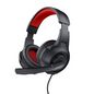 Trust Headphones/Headset Wired Head-Band Gaming Black, Red