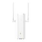 Omada AX1800 Indoor/Outdoor Dual-Band Wi-Fi 6 Access Point <br>PORT: 1× Gigabit RJ45 Port<br>SPEED: 574Mbps at 2.4 GHz + 1201 Mbps at 5 GHz<br>FEATURE: 802.3at PoE and 48V/0.5A Passive PoE, IP67 Weatherproof, 2×External Antenna, Mesh, Seamless Roaming, MU-MIMO, Band Steering, Beamforming, Load Balance, Airtime Fairness, Centralized Management by Omada SDN Controller, Omada App