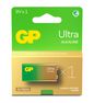 GP Batteries GP ULTRA ALKALINE 9V Battery. 1-Pack