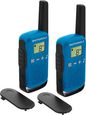 Motorola Talkabout T42 Two-Way Radio 16 Channels Black, Blue