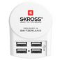 SKROSS Mobile Device Charger Universal White Ac Indoor