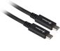 Sharkoon Usb Cable 0.5 M Usb 3.2 Gen 1 (3.1 Gen 1) Usb C Black