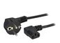Inter-Tech Power Cable Black 1.5 M Power Plug Type F Iec C13