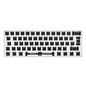 Sharkoon Skiller Sgk50 S4 Barebone Keyboard Usb White