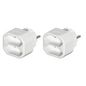Hama 1 Power Extension 2 Ac Outlet(S) Indoor White