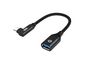 Conceptronic Usb 3.2 Gen 2 90° Angled To Usb-A Otg Adapter