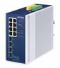 Planet IP30 Industrial L2/L4 8-Port 10/100/1000T + 4-Port 10G SFP+ Managed Switch