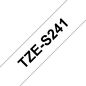 Brother Tzes241 Label-Making Tape Black On White Tz