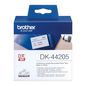 Brother DK44205 62MM WHITE REMOVABLE PAPER TAPE - MOQ 3