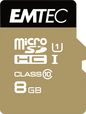 Emtec MicroSD Card 8GB SDHC CL.10 inkl. Adapter Gold 28