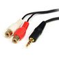 StarTech.com 6 FT STEREO AUDIO CABLE - 3.5MM