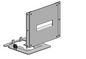 Ergonomic Solutions Kiosk integrated printer cover + printer plate for Epson TM-M30 - W:206 -WHITE-