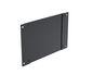Ergonomic Solutions Kiosk blanking plate (Scanner) - W:206 -BLACK-