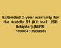 Huddly 2 Year Extended Warranty for the Huddly S1 Kit (with USB Adapter)