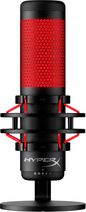 HP HyperX QuadCast - USB Microphone (Black-Red) - Red Lighting