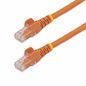 StarTech.com StarTech.com 3m CAT6 Ethernet Cable - Orange CAT 6 Gigabit Ethernet Wire -650MHz 100W PoE++ RJ45 UTP Category 6 Network/Patch Cord Snagless w/Strain Relief Fluke Tested UL/TIA Certified (N6PATC3MOR)