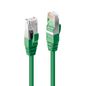 Lindy 47676 networking cable Green 0.5 m Cat6a S/FTP (S-STP)