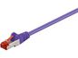 MicroConnect F/UTP CAT6 7.5m Purple PVC