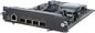 Hewlett Packard Enterprise HP 5820 4-port 8/4/2 Gbps FCoE SFP+ Module
