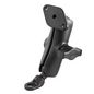 RAM Mounts RAM Double Ball Mount with 9mm Angled Bolt Head Adapter