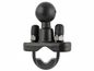 RAM Mounts Rail Base with Zinc Coated U-Bolt & 1" Ball for Rails from 0.5" to 1.25"