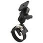 RAM Mounts RAM Double Ball Large Strap Hose Clamp Mount with Diamond Plate