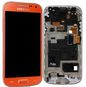 Samsung Samsung GT-I9195 Galaxy S4 Mini, Complete Front+LCD+Touchscreen, orange